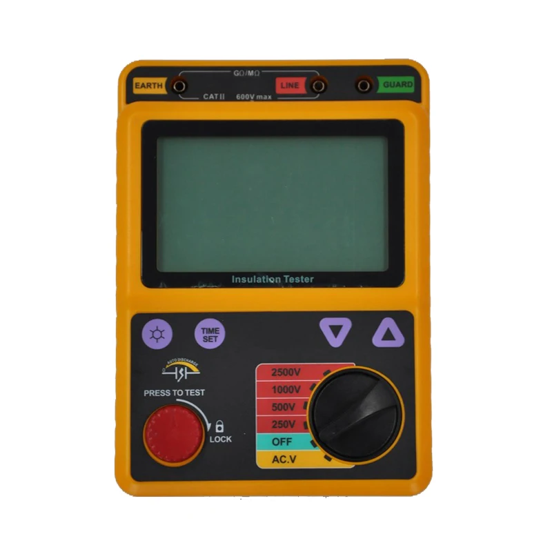 2.5kv Auto Range Digital Insulation Resistance Testers Resistance Meter GD2671B 
2.5kv Auto Range Digital Insulation Resistance Testers Resistance Meter GD2671B