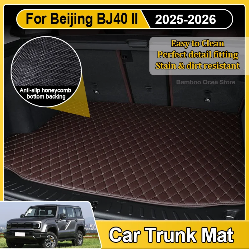 For Beijing BJ40 II EREV 2025 2026 Leather Trunk Pad Anti Dirty Protection Liner Floor Tray Liner Wear-resistant Car Accessories
For Beijing BJ40 II EREV 2025 2026 Leather Trunk Pad Anti Dirty Protection Liner Floor Tray Liner Wear-resistant Car Accessories