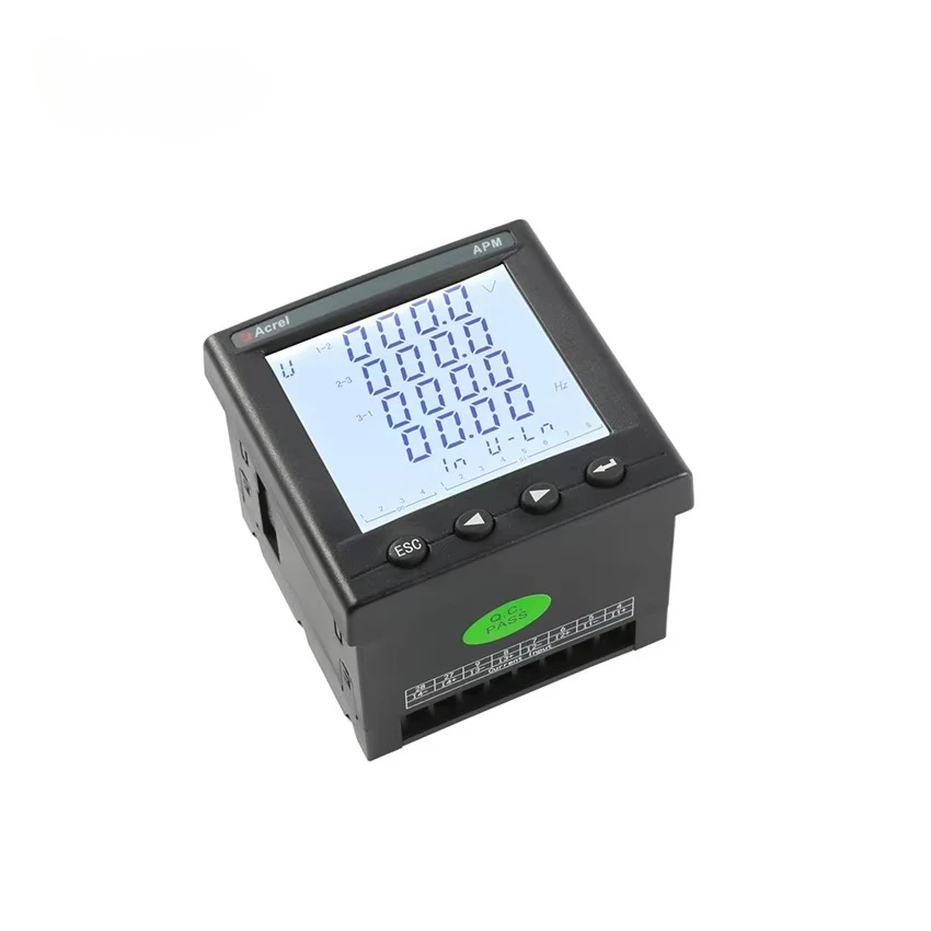 Factory Manufacture RS485 Multifunction Power 3 Phase Ethernet SD Card Power Quality Analyzer Meter APM830/MLOGMCE
Factory Manufacture RS485 Multifunction Power 3 Phase Ethernet SD Card Power Quality Analyzer Meter APM830/MLOGMCE