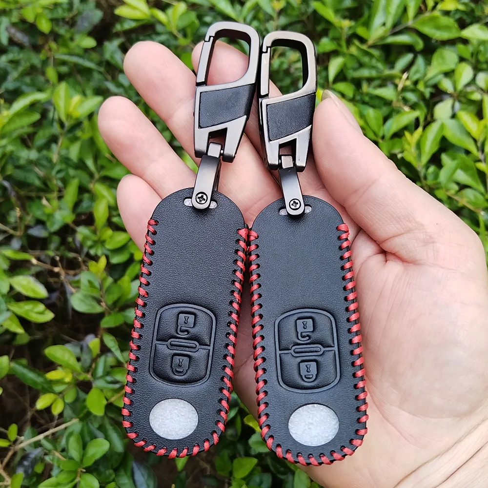 2025 New Leather Car Key Case for Mazda 2 3 6 Demio Atenza Axela CX-5 CX5 CX-3 CX7 CX-9 3 4 CX30 2016 2017 2018 2019 Key Cover
2025 New Leather Car Key Case for Mazda 2 3 6 Demio Atenza Axela CX-5 CX5 CX-3 CX7 CX-9 3 4 CX30 2016 2017 2018 2019 Key Cover