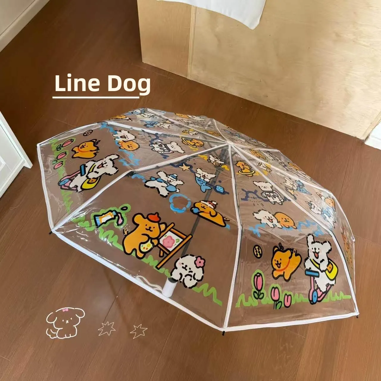 Transparent Rain Umbrella for Girls Automatic Folding Line Cartoon Student High Aesthetic Value Rocking Lemon Brand Long Handle
Transparent Rain Umbrella for Girls Automatic Folding Line Cartoon Student High Aesthetic Value Rocking Lemon Brand Long Handle