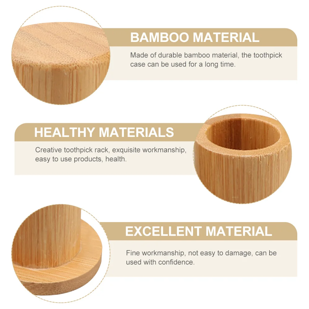 Bamboo Toothpick Box Tabletop Holder For Kitchen Dining Room Home Use Storage Container Case Organizer
Bamboo Toothpick Box Tabletop Holder For Kitchen Dining Room Home Use Storage Container Case Organizer