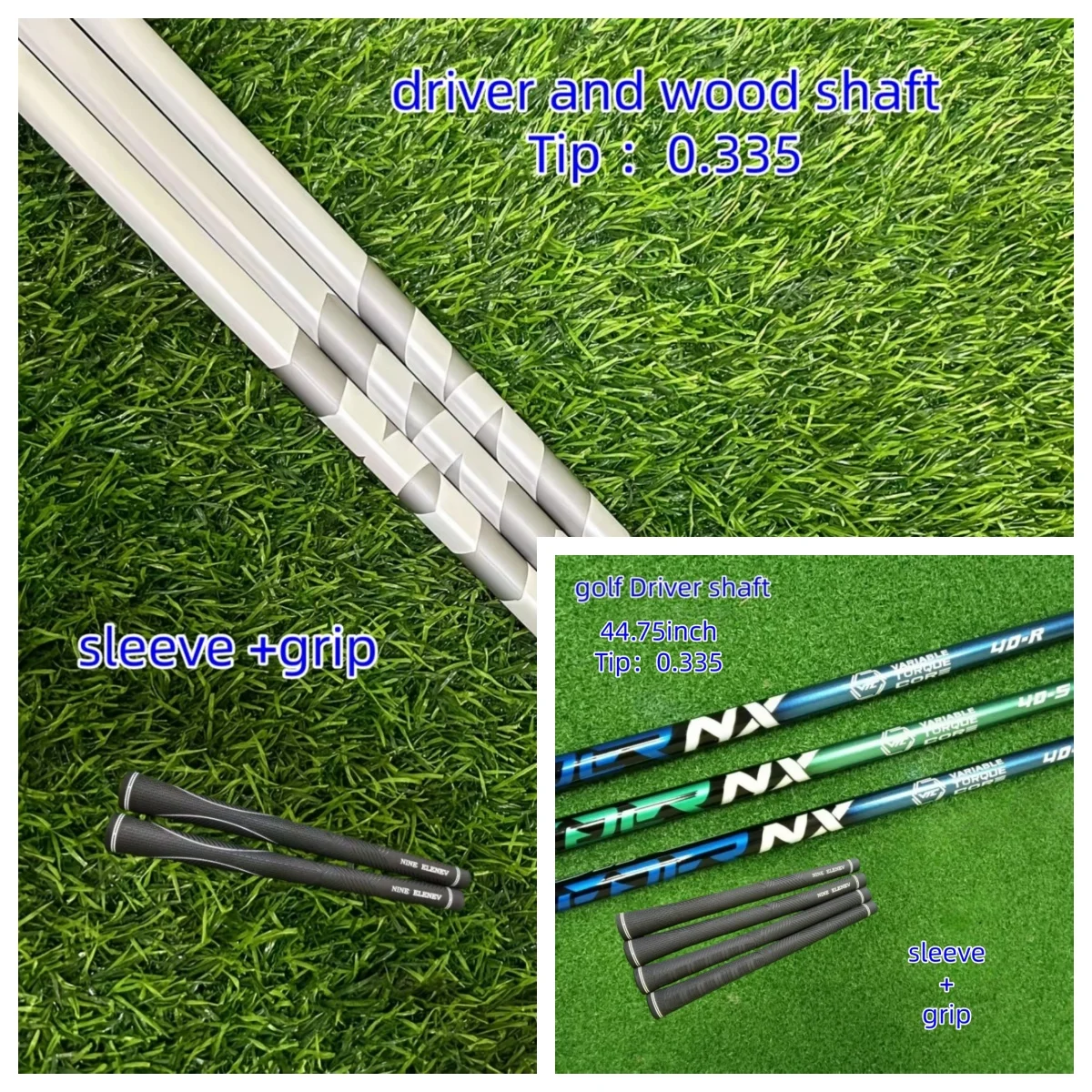 Golf Shaft VENT Golf Driver White Shaft R/SR/S/X Flex Graphite Shaft Wood Shaft Free Assembly Sleeve and Grip
Golf Shaft VENT Golf Driver White Shaft R/SR/S/X Flex Graphite Shaft Wood Shaft Free Assembly Sleeve and Grip