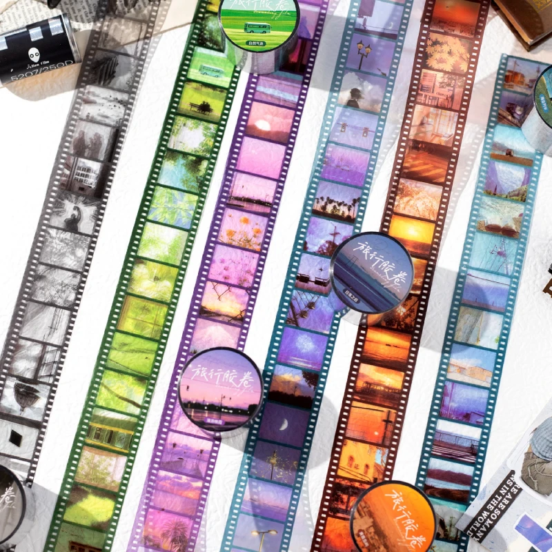 30mm * 2m travel film series creative Ins scenery film aesthetic masking tape DIY diary scrapbook creative stationery stickers
30mm * 2m travel film series creative Ins scenery film aesthetic masking tape DIY diary scrapbook creative stationery stickers