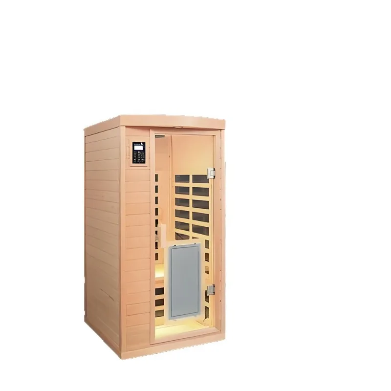 Indoor single mini sauna room Hemlock wood carbon crystal plate heating multi-size optional sweat steaming
Indoor single mini sauna room Hemlock wood carbon crystal plate heating multi-size optional sweat steaming
