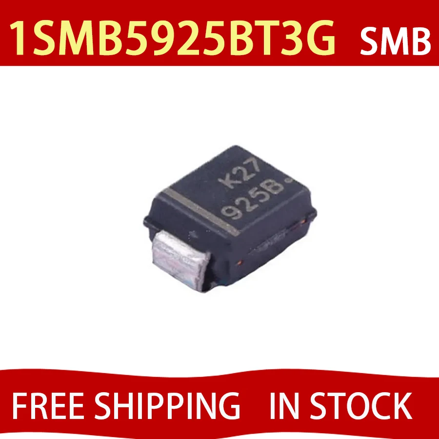 50 шт. новый оригинальный 1SMB5925BT3G DO-214AA упаковка электронных компонентов SMB стабилитрон 923B
50 шт. новый оригинальный 1SMB5925BT3G DO-214AA упаковка электронных компонентов SMB стабилитрон 923B