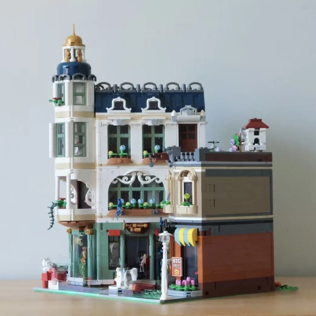 Креативные строительные блоки Creative Expert Shopping Streetview, совместимые с 11371, модель модульной архитектурной конструкции из кирпичиков, игрушка для детей, подарок
Креативные строительные блоки Creative Expert Shopping Streetview, совместимые с 11371, модель модульной архитектурной конструкции из кирпичиков, игрушка для детей, подарок