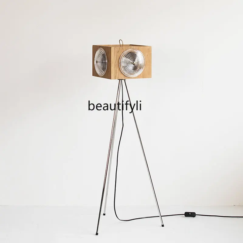 Nordic Retro Floor Lamp Atmosphere Cherrywood Stainless Steel Study and Bedroom Living Room
Nordic Retro Floor Lamp Atmosphere Cherrywood Stainless Steel Study and Bedroom Living Room