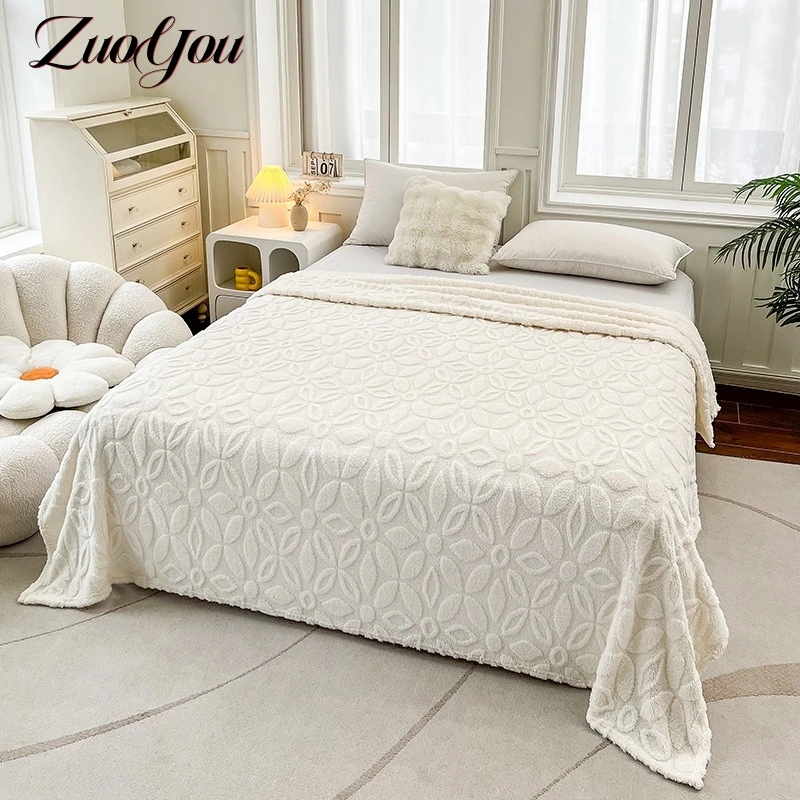 Jacquard Soft Cozy Throw Blankets for Beds Sofa Cover Simple Warm Fluffy Coral Fleece Blanket Winter Ideal Gift Home Decoration
Jacquard Soft Cozy Throw Blankets for Beds Sofa Cover Simple Warm Fluffy Coral Fleece Blanket Winter Ideal Gift Home Decoration