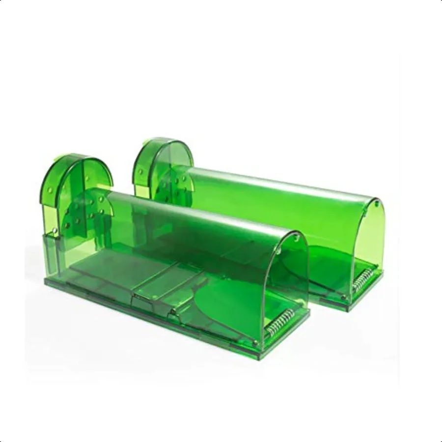 2-компонентная гуманная умная ловушка для мышей, живая ловушка и освобождение грызунов, безопасная вокруг домашних животных
2-компонентная гуманная умная ловушка для мышей, живая ловушка и освобождение грызунов, безопасная вокруг домашних животных