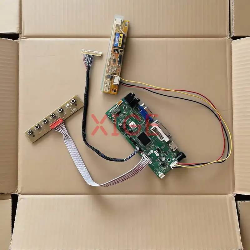 Matrix Controller Drive Board Fit LQ150X1LH HT15X34 LQ150X1LB CLAA150XH01 HDMI+DVI+VGA LVDS 30-Pins 1-CCFL 1024*768 1024x768 Kit
Matrix Controller Drive Board Fit LQ150X1LH HT15X34 LQ150X1LB CLAA150XH01 HDMI+DVI+VGA LVDS 30-Pins 1-CCFL 1024*768 1024x768 Kit