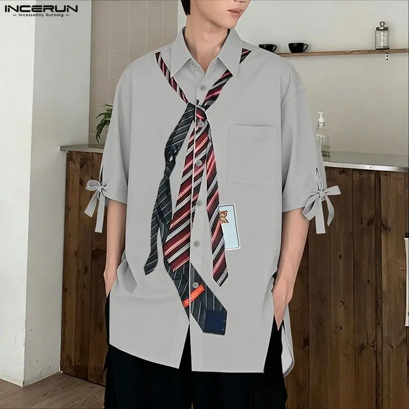INCERUN Men Shirt Printing Lapel Half Sleeve Casual Men Clothing Loose Streetwear Summer 2026 Korean Style Fashion Leisure Tops
INCERUN Men Shirt Printing Lapel Half Sleeve Casual Men Clothing Loose Streetwear Summer 2026 Korean Style Fashion Leisure Tops