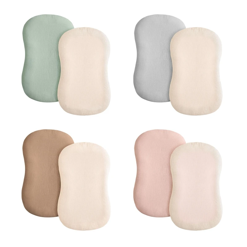 2Pcs Comfortable Baby Cot Sheet Babynest Lounger Sleeve Newborns Toddlers Bassinet Case Breathable Travel Bedsheet
2Pcs Comfortable Baby Cot Sheet Babynest Lounger Sleeve Newborns Toddlers Bassinet Case Breathable Travel Bedsheet
