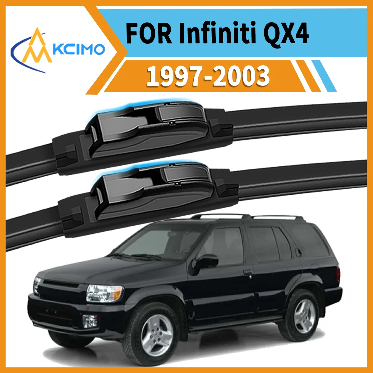 Smooth & Silent Wiping 2PCS Wiper Blades for Infiniti QX4 1997–2003 All-Weather Performance Clear View Safe Driving
Smooth & Silent Wiping 2PCS Wiper Blades for Infiniti QX4 1997–2003 All-Weather Performance Clear View Safe Driving