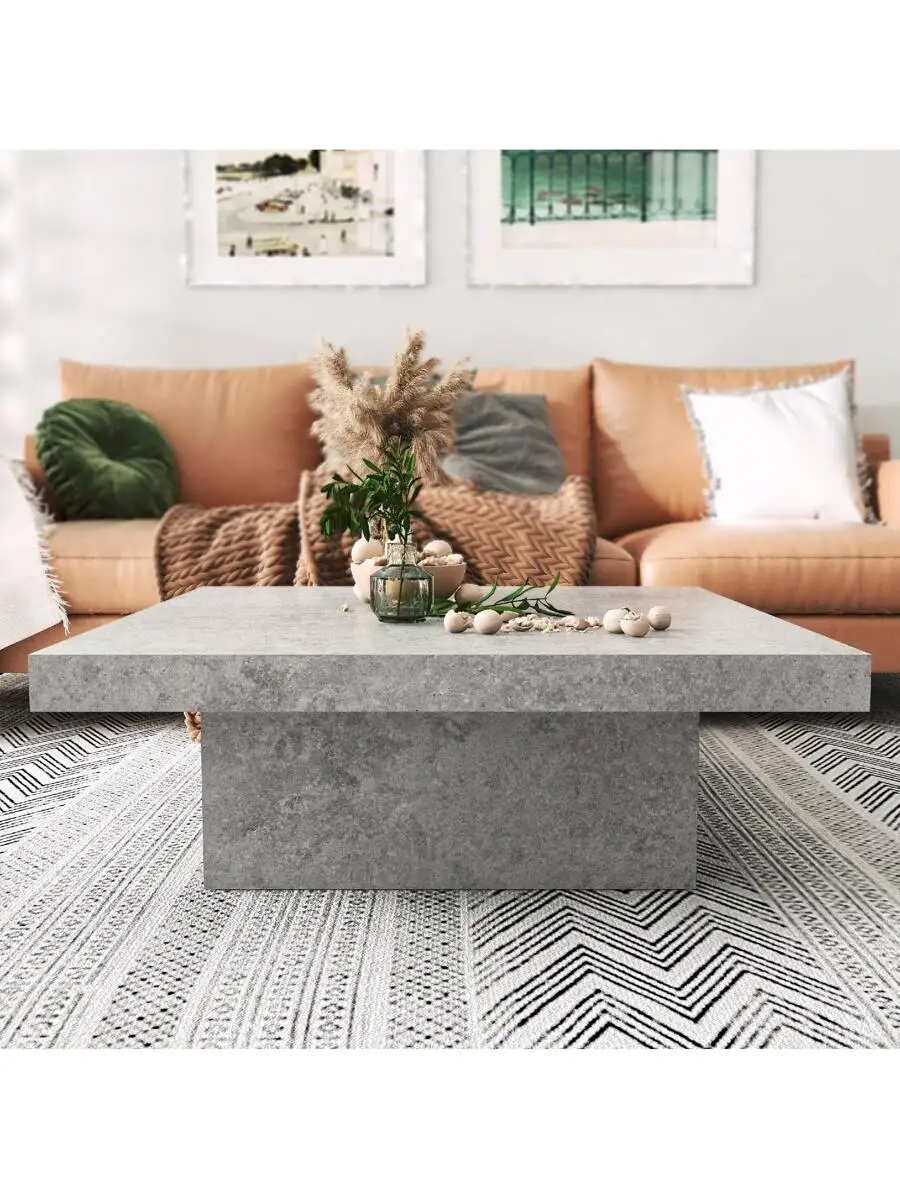 Galano Carmelo 35.4 In. Square Wood Top Coffee Table, Modern Coffee Table For Living Room (12.2" H X 35.4" W X 35.4" D)
Galano Carmelo 35.4 In. Square Wood Top Coffee Table, Modern Coffee Table For Living Room (12.2" H X 35.4" W X 35.4" D)