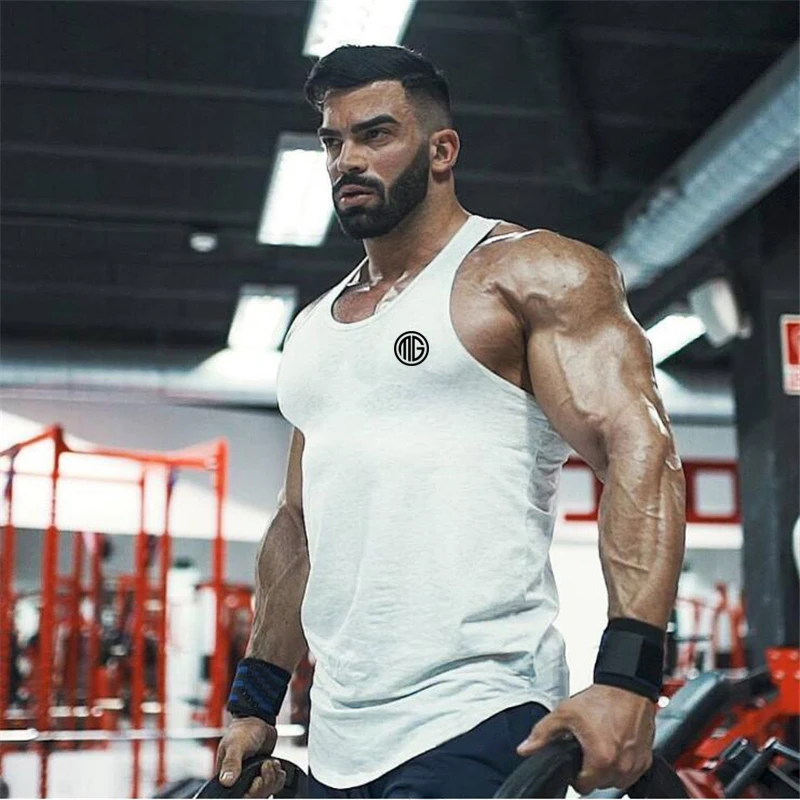 Хлопковые майки для бега, летние спортивные топы для мужчин, удобные безрукавки для фитнеса, одежда для тренировок
Хлопковые майки для бега, летние спортивные топы для мужчин, удобные безрукавки для фитнеса, одежда для тренировок