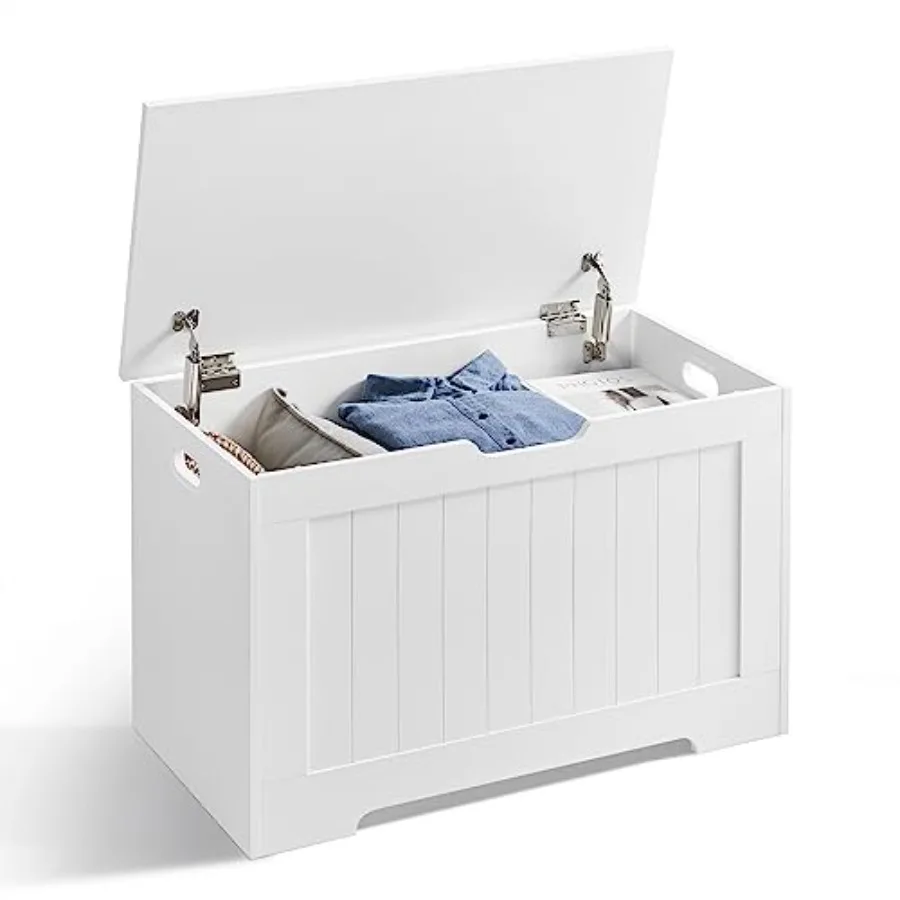 Storage Chest 29.9 Inch Width Storage Bench Entryway Bench with 2 Safety Hinges Shoe Bench Farmhouse Style for Entryway Bedroom
Storage Chest 29.9 Inch Width Storage Bench Entryway Bench with 2 Safety Hinges Shoe Bench Farmhouse Style for Entryway Bedroom