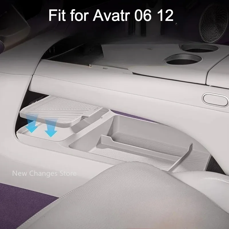For Avatr 06 12 Central Control Storage Box Double-layer Silicone Storage Box in-car Storage Box Modified Supplies Accessories
For Avatr 06 12 Central Control Storage Box Double-layer Silicone Storage Box in-car Storage Box Modified Supplies Accessories