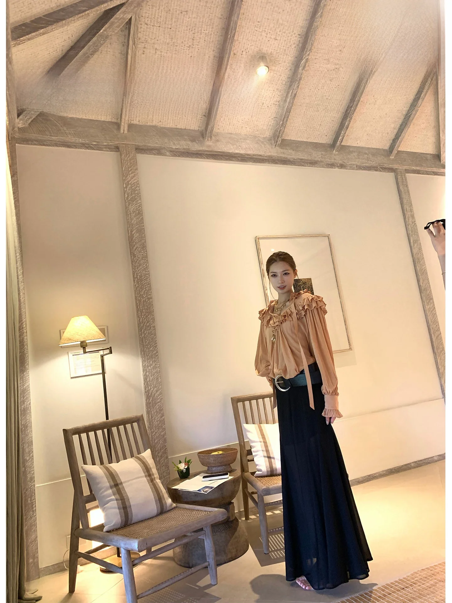 SourceWithU Tulip Skirt Semi-Transparent Mesh Wrap around mid Waist A-Line Long Skirt Women's Spring Summer Casual Fashion
SourceWithU Tulip Skirt Semi-Transparent Mesh Wrap around mid Waist A-Line Long Skirt Women's Spring Summer Casual Fashion
