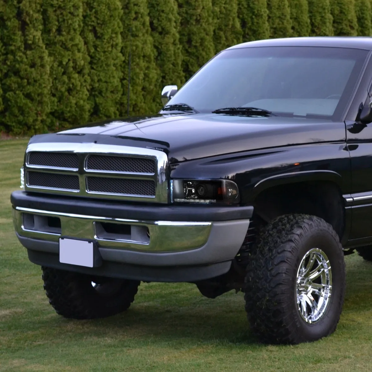 Black Projector Headlights Fit 1994-2001 Dodge Ram 1500 2500 3500 LED Strip Lamp
Black Projector Headlights Fit 1994-2001 Dodge Ram 1500 2500 3500 LED Strip Lamp