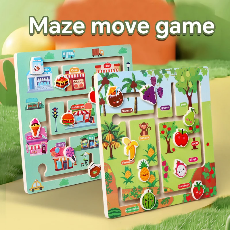 Детская деревянная прогулочная дорожка, лабиринт для пар, детская головоломка для детей 3-6 лет, тренировка концентрации, игрушки для логических разработок
Детская деревянная прогулочная дорожка, лабиринт для пар, детская головоломка для детей 3-6 лет, тренировка концентрации, игрушки для логических разработок