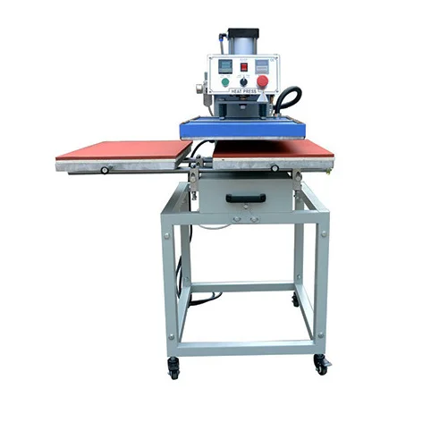 Pengyuan Direct Factory Sale Double Station Pneumatic Slide Type Heat Press Machine Easy Operation New Sublimation Heat Transfer 
Pengyuan Direct Factory Sale Double Station Pneumatic Slide Type Heat Press Machine Easy Operation New Sublimation Heat Transfer