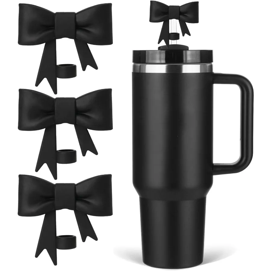 Bow Straw Cover Topper for Stanley CupSilicone Black Straws Toppers for Tumbler with Handle 40oz Cute 10mm 0.4in Covers Cap Dus
Bow Straw Cover Topper for Stanley CupSilicone Black Straws Toppers for Tumbler with Handle 40oz Cute 10mm 0.4in Covers Cap Dus