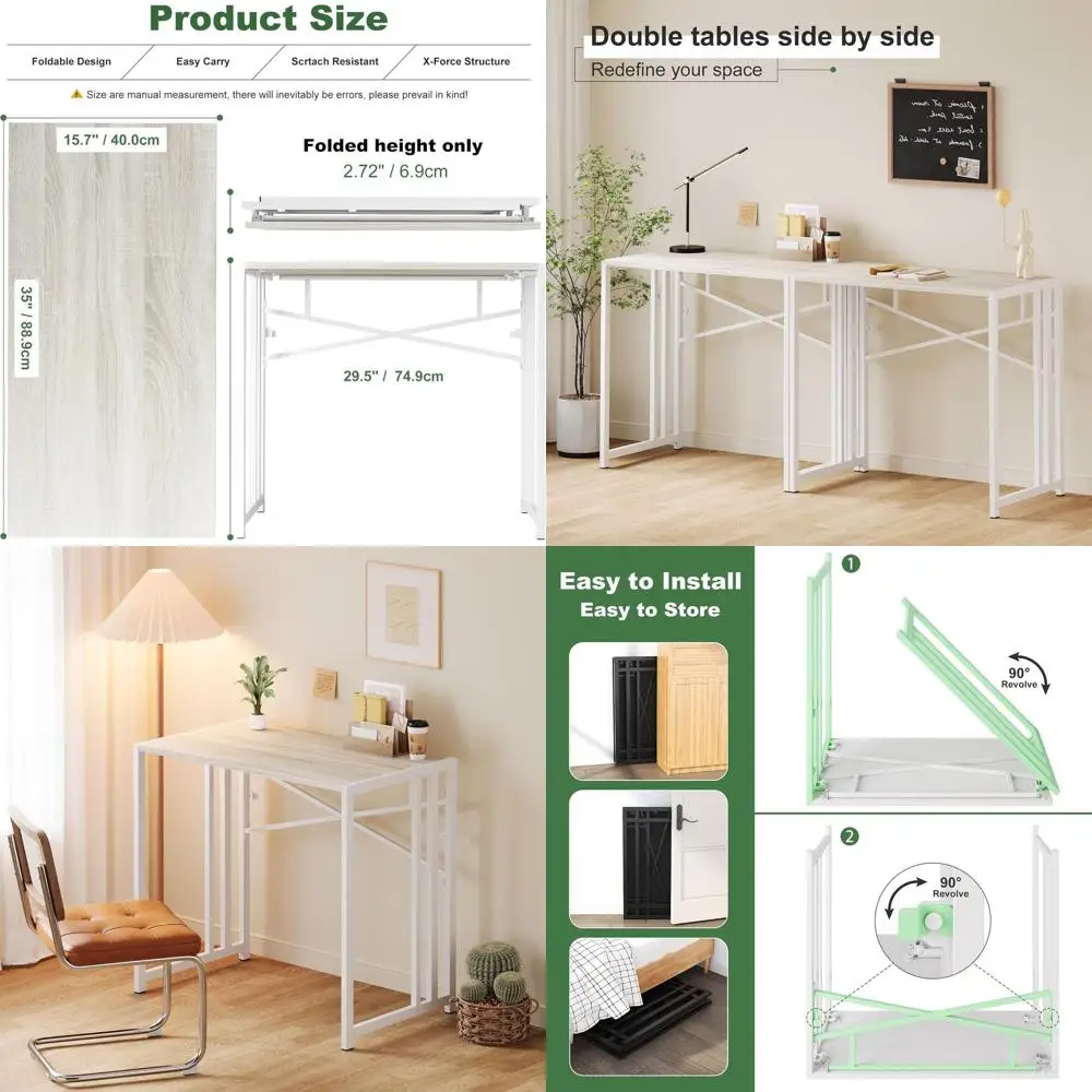 Компактный стол 35 Desk для домашнего офиса, игр и учебы, бежевый
Компактный стол 35 Desk для домашнего офиса, игр и учебы, бежевый