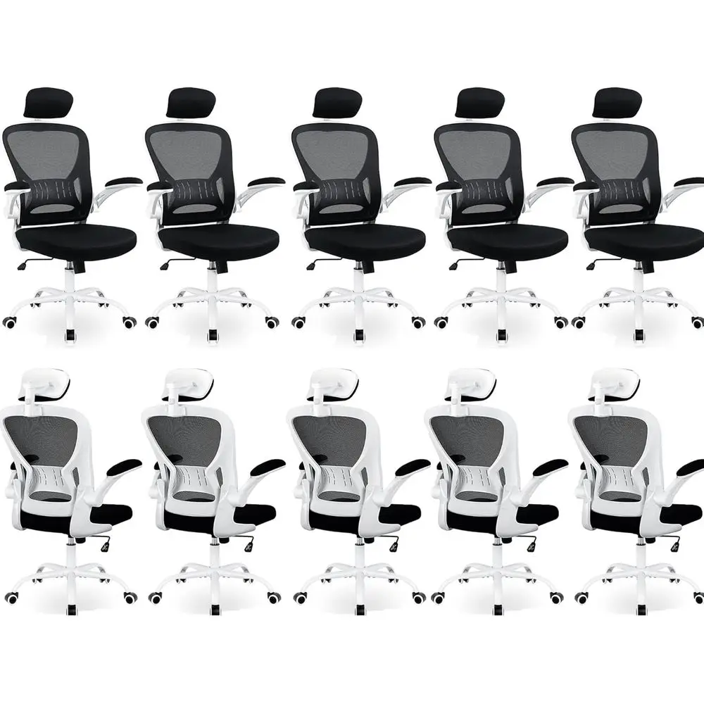 Ergonomic Adjustable Height Swivel Office Chair with Lumbar Support and Wheels for Home and Conference Rooms
Ergonomic Adjustable Height Swivel Office Chair with Lumbar Support and Wheels for Home and Conference Rooms