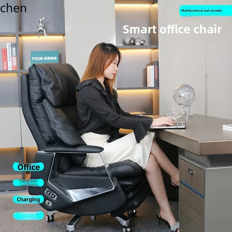 D18- Office Executive Chair Genuine Leather Comfortable Reclining Electric Boss Chair Ventilated
D18- Office Executive Chair Genuine Leather Comfortable Reclining Electric Boss Chair Ventilated