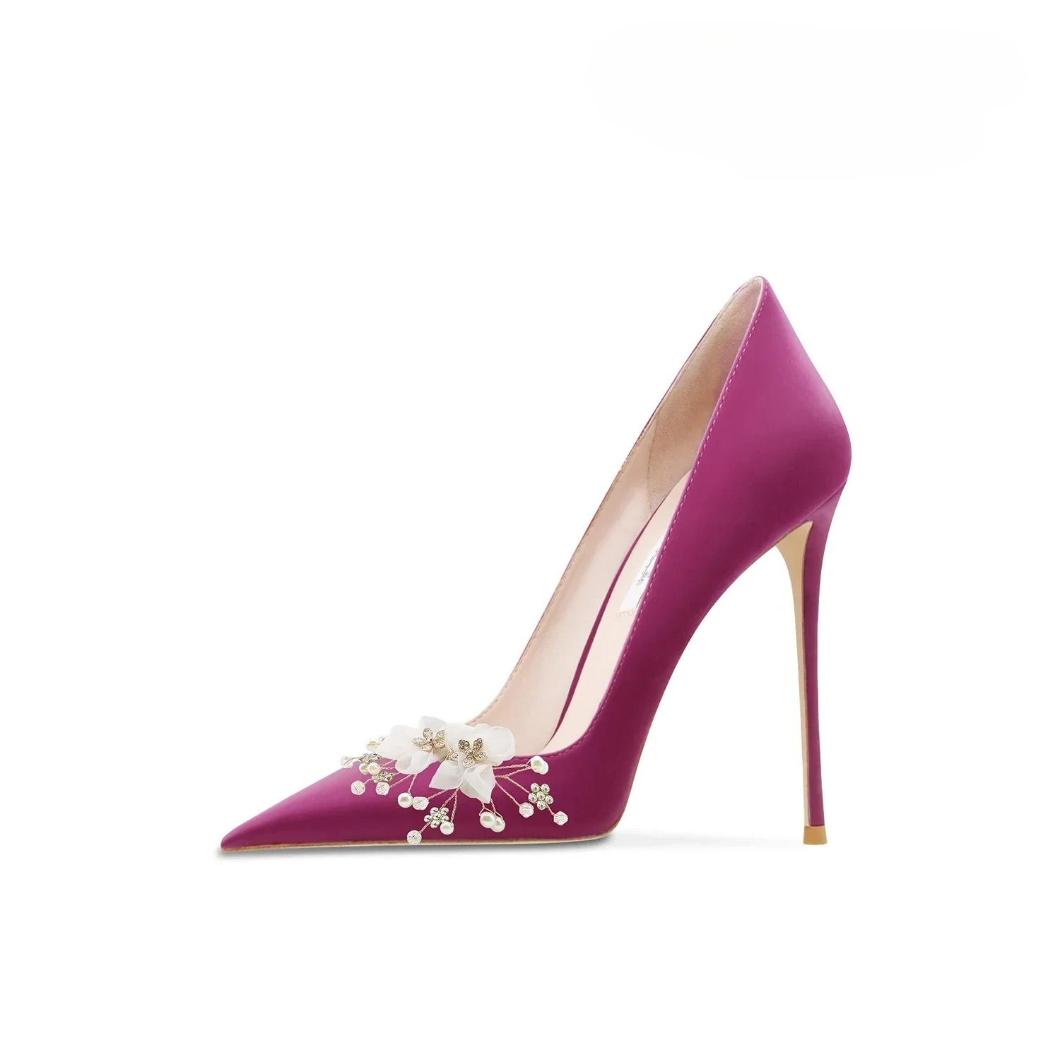 2025 Women's High Heels Fashion Temperament Pearl Flower Pointed Sexy Niche Women's Shoes
2025 Women's High Heels Fashion Temperament Pearl Flower Pointed Sexy Niche Women's Shoes