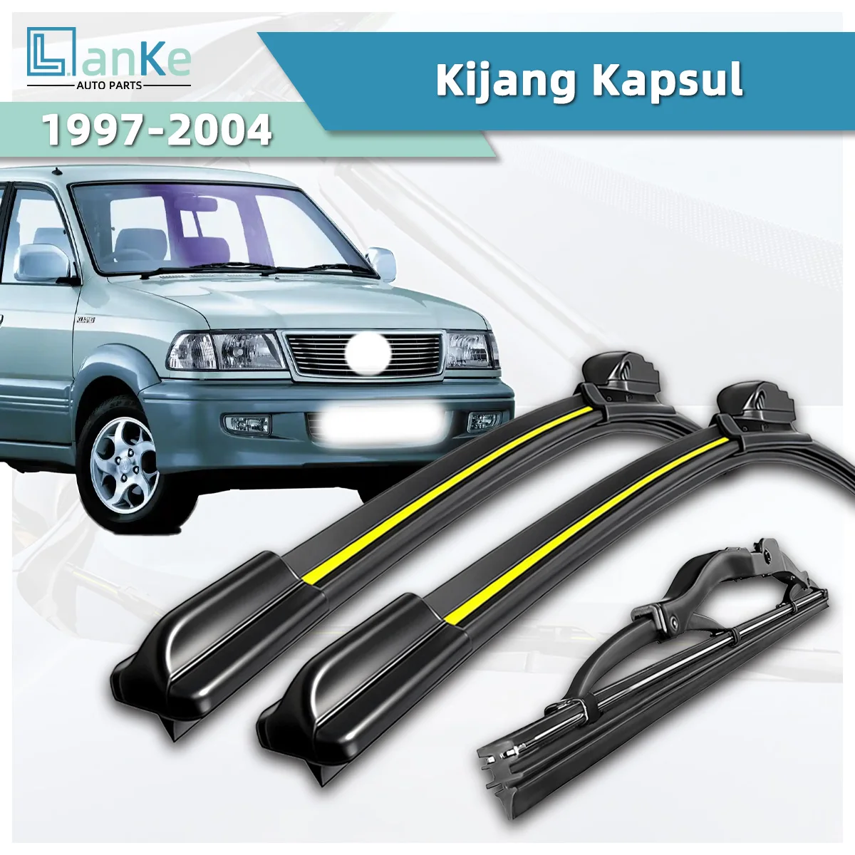 Lanke Wiper Fit For Toyota Kijang Kapsul (1997-2004) Natural Rubber Strip Boneless Silence Car Windshield Wiper Car Aaccessories
Lanke Wiper Fit For Toyota Kijang Kapsul (1997-2004) Natural Rubber Strip Boneless Silence Car Windshield Wiper Car Aaccessories