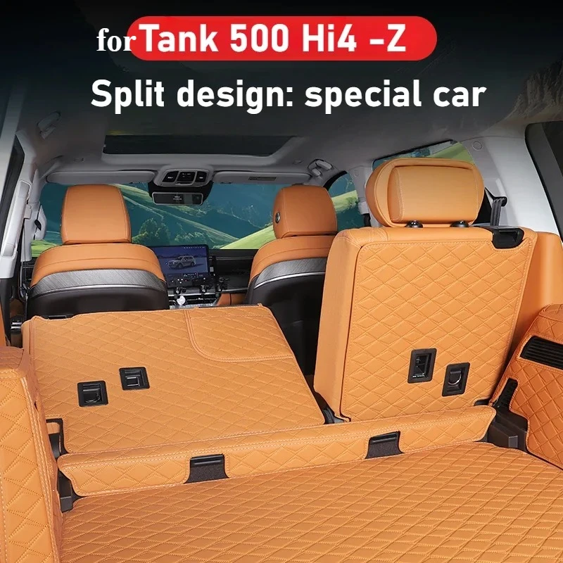 Для GWM WEY Tank 500 Hi4-Z коврики в багажник автомобиля, кожаная спинка, защита заднего сиденья, противоударные накладки, полностью объемный лоток для багажника
Для GWM WEY Tank 500 Hi4-Z коврики в багажник автомобиля, кожаная спинка, защита заднего сиденья, противоударные накладки, полностью объемный лоток для багажника