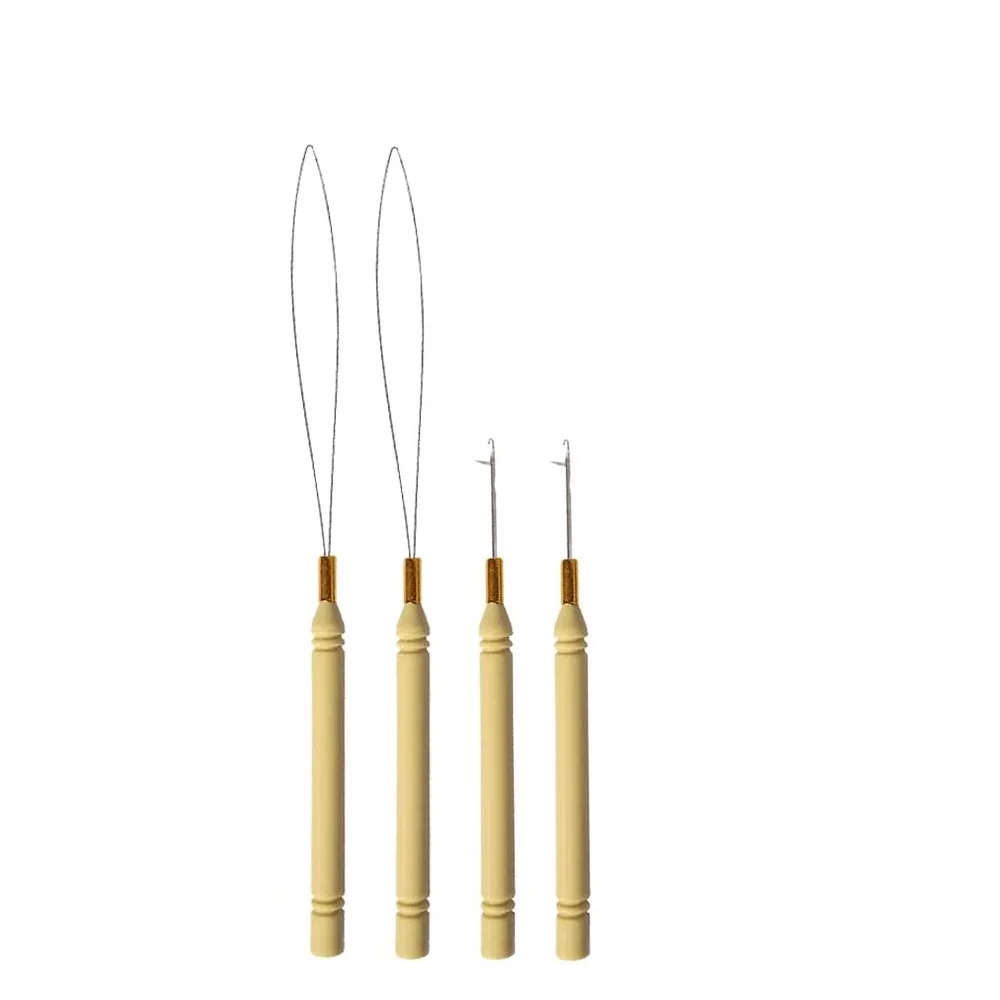 4Pcs Micro Rings Loop Tool Threader Pulling Needle for Hair Extension Tools Crochet Hook For Beading And Weaving
4Pcs Micro Rings Loop Tool Threader Pulling Needle for Hair Extension Tools Crochet Hook For Beading And Weaving