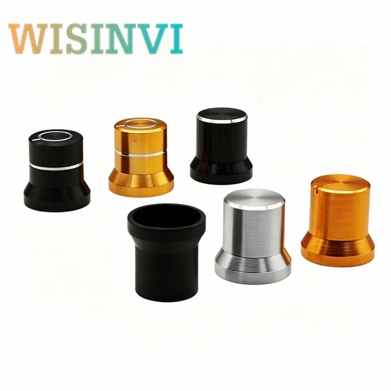 5PCS 15*15MM Aluminum Alloy Knob Cap Potentiometer Speed Control Switch Knob Suitable For Flower Shaft 6MM
5PCS 15*15MM Aluminum Alloy Knob Cap Potentiometer Speed Control Switch Knob Suitable For Flower Shaft 6MM