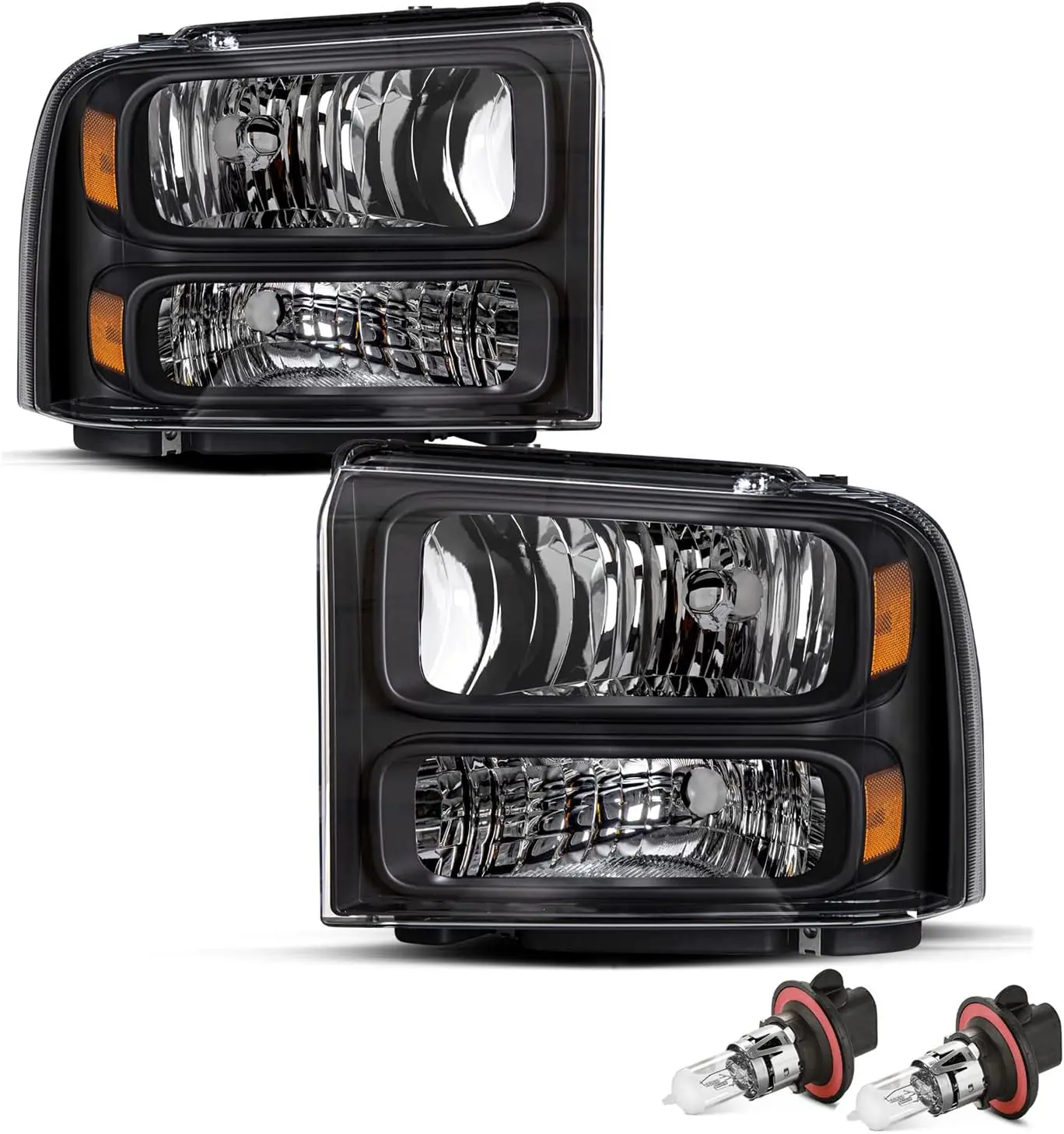 Лампы в сборе фар в комплекте, совместимые с Ford F250 F350 F450 F550 Super Duty 2005-2007 Ford Excursion Passenger
Лампы в сборе фар в комплекте, совместимые с Ford F250 F350 F450 F550 Super Duty 2005-2007 Ford Excursion Passenger