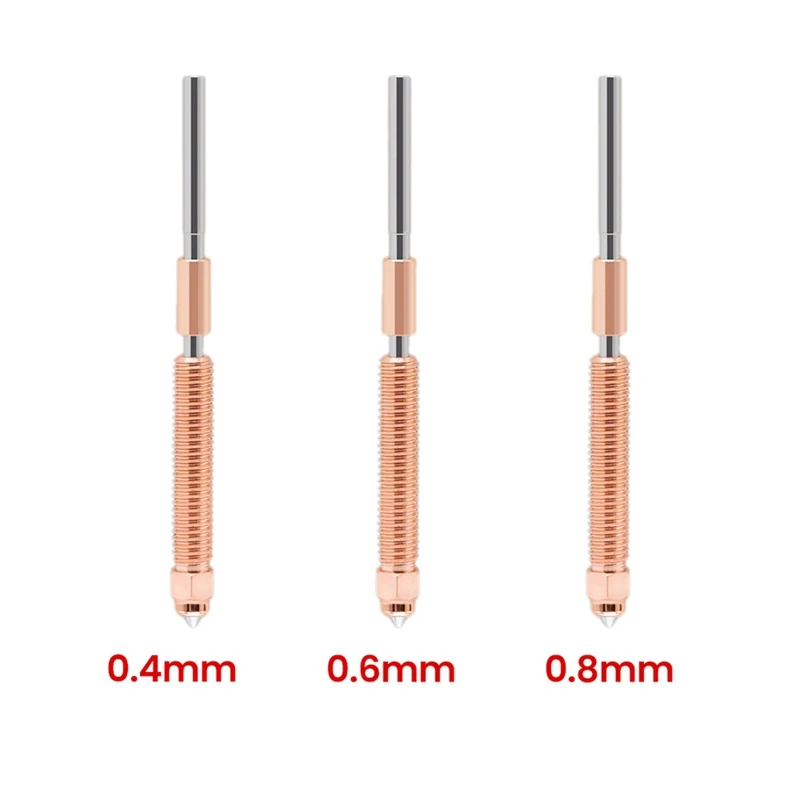 For Creality K2 Plus Nozzle Quick-Swap Nozzle Kit Hardened Steel All-Metal Design For Creality K2 Plus 3D Printer
For Creality K2 Plus Nozzle Quick-Swap Nozzle Kit Hardened Steel All-Metal Design For Creality K2 Plus 3D Printer