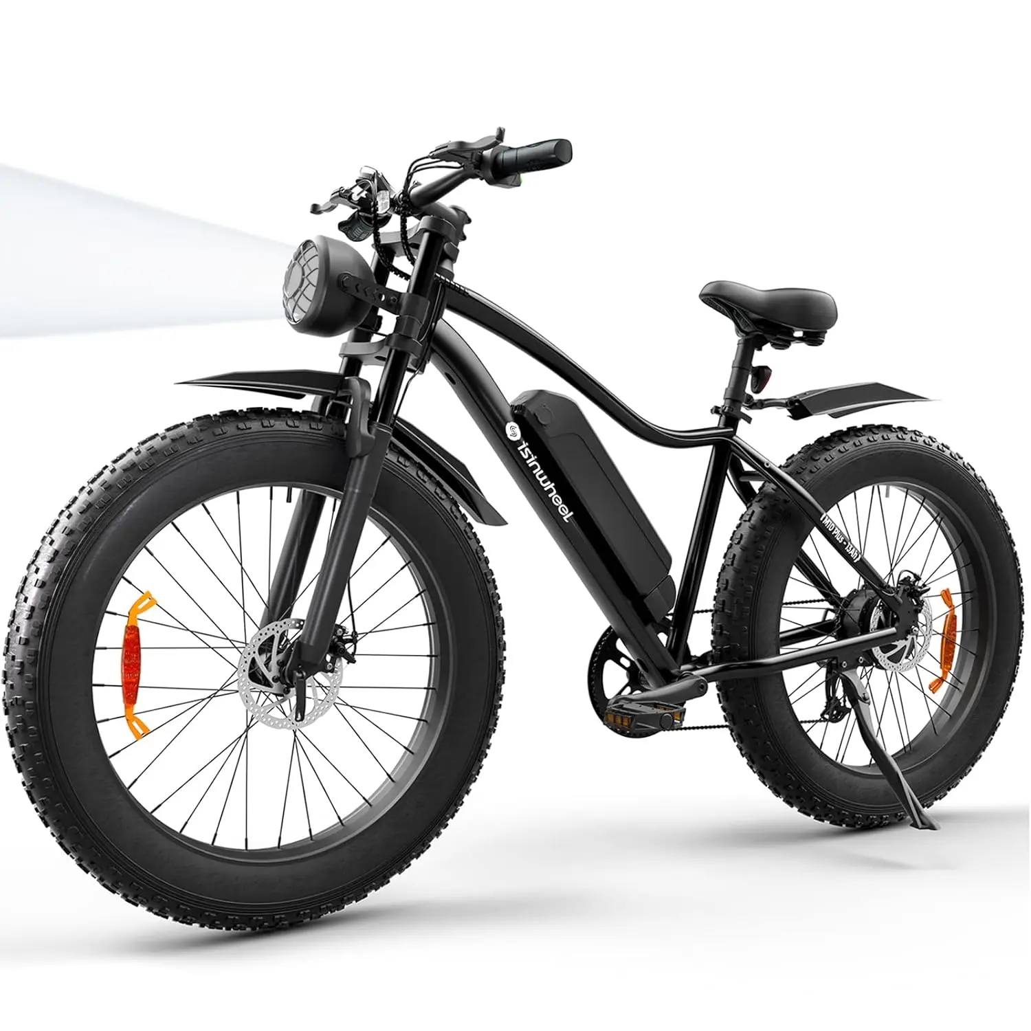 1000W Peak Motor Electric Bike 20x4.0 Fat Tire Mountain Ebike 13Ah Battery 70 Miles 7 Speed Adults Bicycle, Customized
1000W Peak Motor Electric Bike 20x4.0 Fat Tire Mountain Ebike 13Ah Battery 70 Miles 7 Speed Adults Bicycle, Customized