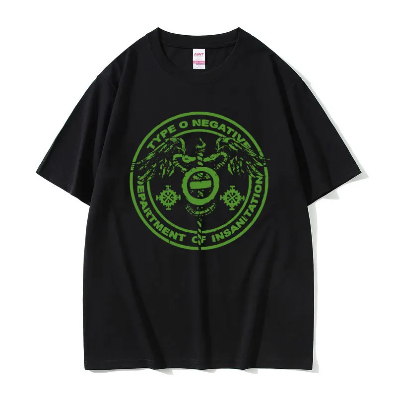 Rock Band Type O Negative Department of Insanitation Tshirt Men Women Vintage Metal Gothic T-shirts Male Casual Oversized Tees
Rock Band Type O Negative Department of Insanitation Tshirt Men Women Vintage Metal Gothic T-shirts Male Casual Oversized Tees