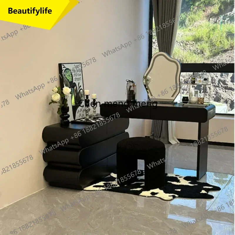 Туалетный столик X188: Эстетичный комод с ящиками для спальни, роскошный и удобный, для дома и интерьера.
Туалетный столик X188: Эстетичный комод с ящиками для спальни, роскошный и удобный, для дома и интерьера.