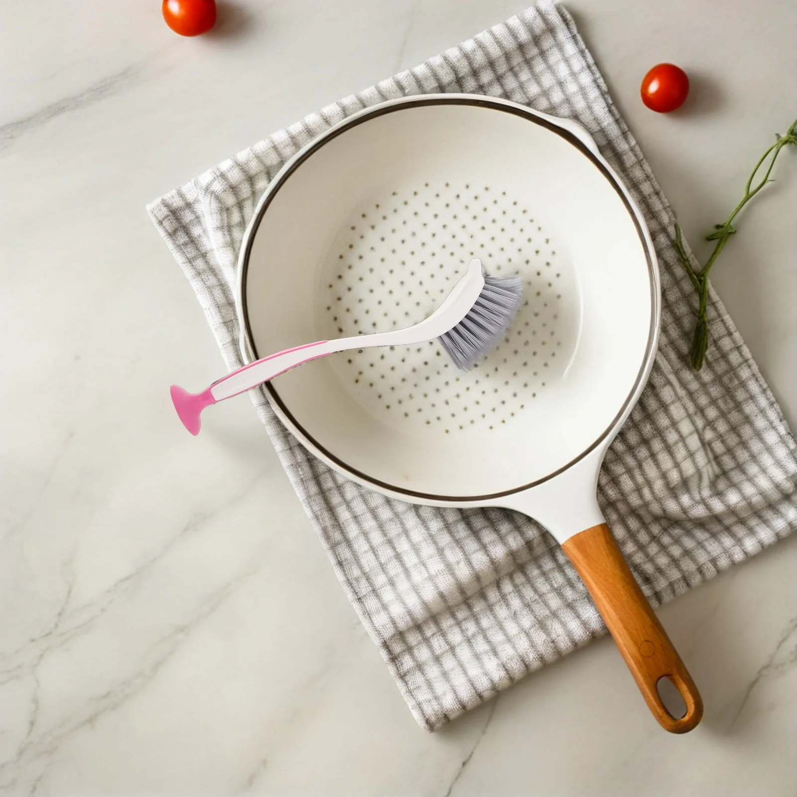 3pcs Kitchen Cleaning Brushes Long Handle Pan Scrubber Multi-Purpose Brush Set For Pot Dishwashing Household Tools Suction Cup 
3pcs Kitchen Cleaning Brushes Long Handle Pan Scrubber Multi-Purpose Brush Set For Pot Dishwashing Household Tools Suction Cup