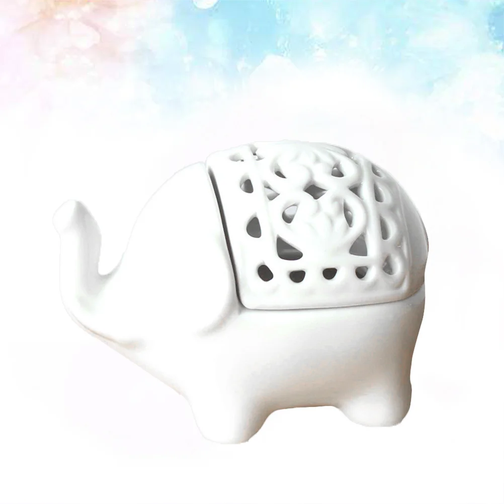 2Pcs Ceramic Elephant Holder Hollow Craft Tealight Stand Elegant Wedding Party Home Decoration Centerpiece
2Pcs Ceramic Elephant Holder Hollow Craft Tealight Stand Elegant Wedding Party Home Decoration Centerpiece