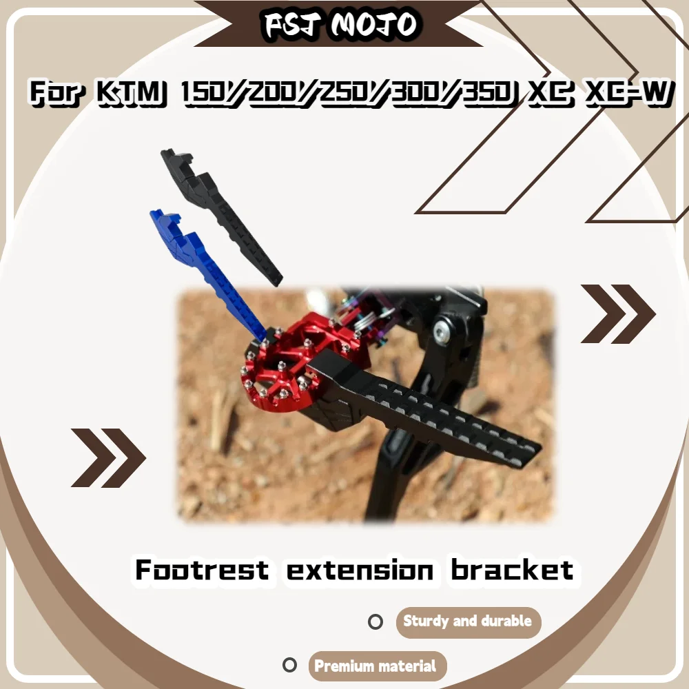 For KTM 150 200 250 300 350 XC XC-W CNC Alloy Foot Peg Extension Bracket, Motorcycle Mod Upgrade Parts
For KTM 150 200 250 300 350 XC XC-W CNC Alloy Foot Peg Extension Bracket, Motorcycle Mod Upgrade Parts