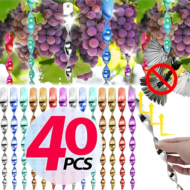Colorful Bird Repellent Spiral Stick Wind Powered Outdoor Deterrent Garden Balcony Reflective Repeller Decorative Pest Control
Colorful Bird Repellent Spiral Stick Wind Powered Outdoor Deterrent Garden Balcony Reflective Repeller Decorative Pest Control