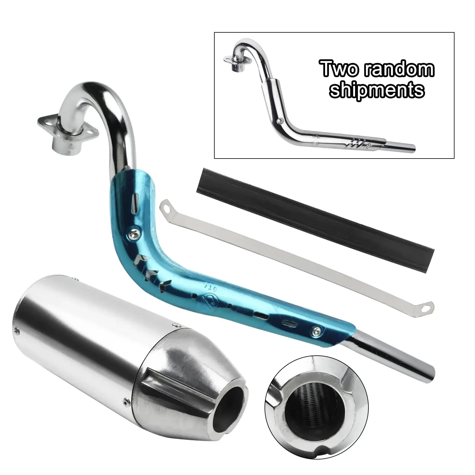 High Performance Exhaust Muffler Pipe Kit For Honda XR50 XR50R CRF50F 50cc 70cc 90cc 110cc 125cc Dirt Pit Bike
High Performance Exhaust Muffler Pipe Kit For Honda XR50 XR50R CRF50F 50cc 70cc 90cc 110cc 125cc Dirt Pit Bike