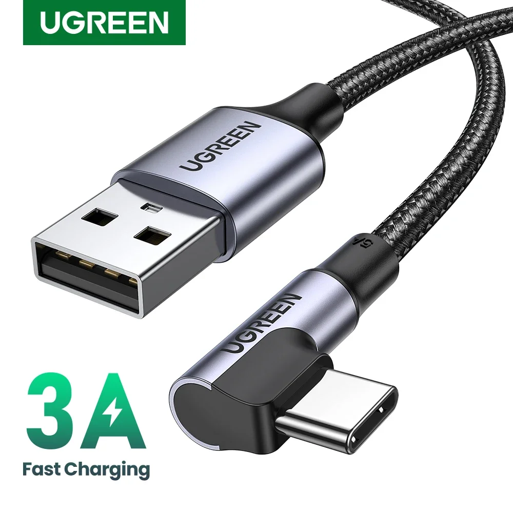 Ugreen USB C-кабель для Samsung S9 S10 Plus Quick Charge 3.0 под прямым углом USB Type C Кабель для быстрой зарядки данных для игр Провод USB-C
Ugreen USB C-кабель для Samsung S9 S10 Plus Quick Charge 3.0 под прямым углом USB Type C Кабель для быстрой зарядки данных для игр Провод USB-C