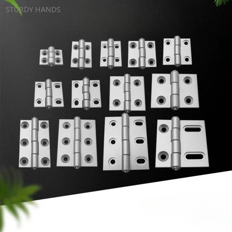 10PCS thickened aluminum alloy hinge metal industrial hinge distribution box cabinet door hinge hardware accessories
10PCS thickened aluminum alloy hinge metal industrial hinge distribution box cabinet door hinge hardware accessories