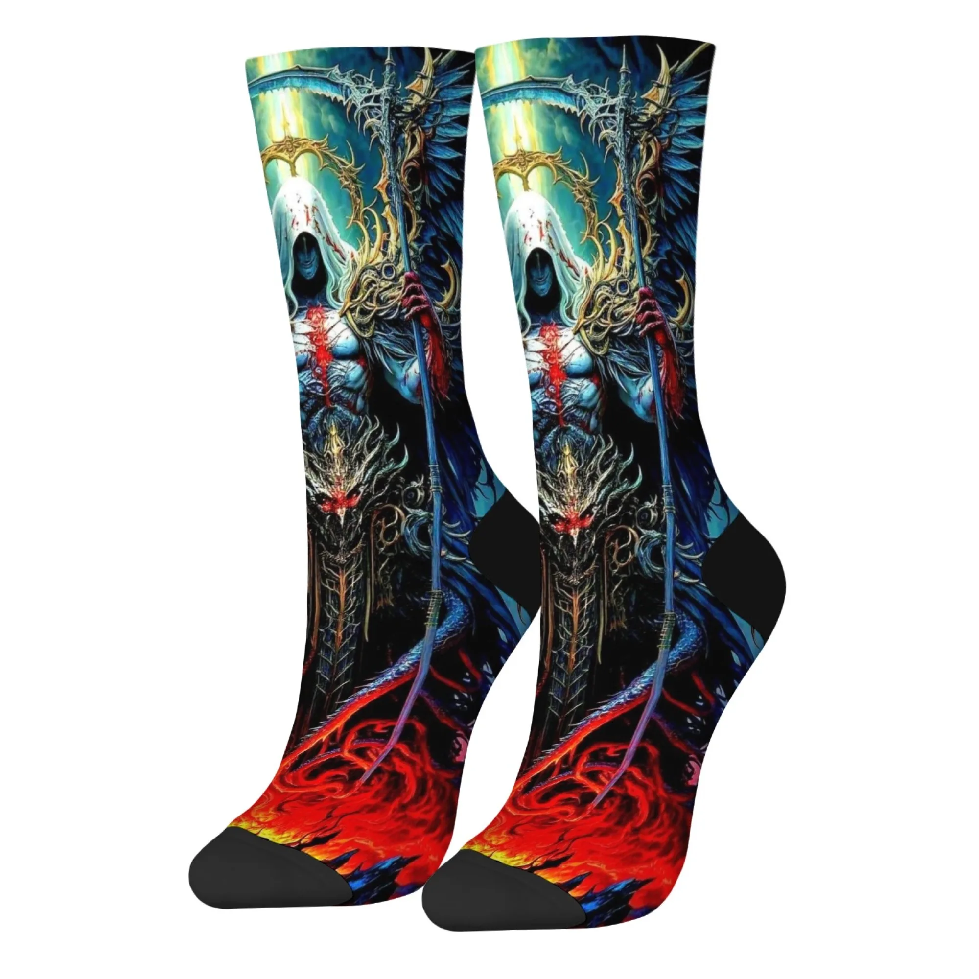 Devil Angel Dark Death Men's Socks Retro Style Casual Fashion Sports Socks Crazy Hip Hop Happy Funny Socks Novelty Party Gift
Devil Angel Dark Death Men's Socks Retro Style Casual Fashion Sports Socks Crazy Hip Hop Happy Funny Socks Novelty Party Gift