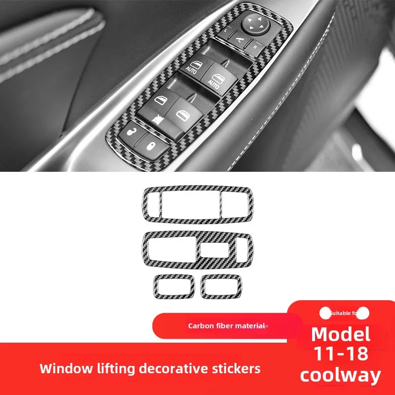 Applicable to Dodge11-18Kuwei Carbon Fiber Interior Modified Pieces Window Button Decorative Panel Sticker
Applicable to Dodge11-18Kuwei Carbon Fiber Interior Modified Pieces Window Button Decorative Panel Sticker