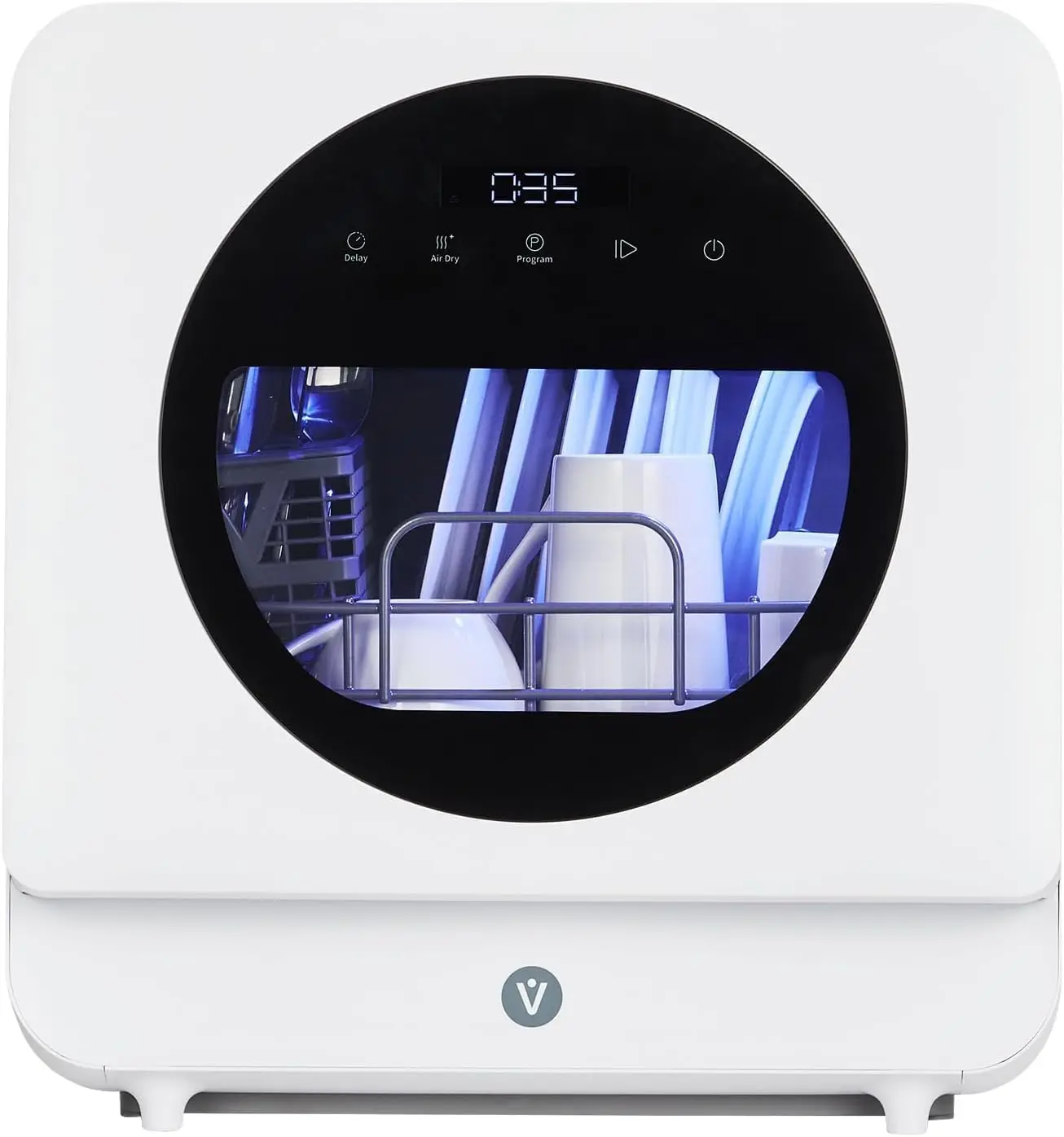 Smart Compact Dishwasher with 6 Wash Cycles & Dual Fill Technology, Countertop Portable for Modern Apartments, Dorms, and Boats
Smart Compact Dishwasher with 6 Wash Cycles & Dual Fill Technology, Countertop Portable for Modern Apartments, Dorms, and Boats